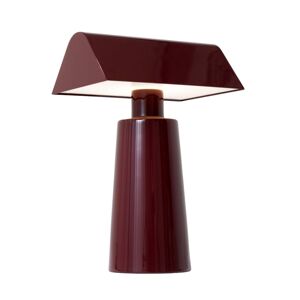 &Tradition &Tradition Caret MF1 LED stolní lampa burgundská