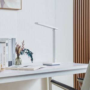 Lindby Lindby Rylas LED lampa na psací stůl, bílá
