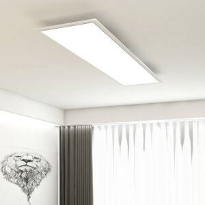 Briloner LED panel Simple, bílá, ultra plochý, 119,5x29,5cm