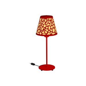 Aluminor Aluminor Nihoa stolní lampa vzor, červená, žlutá