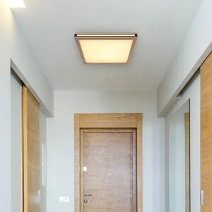 Globo LED stropní světlo Karla, čtvercové, 45x45 cm