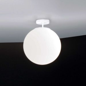 Ailati Skleněné stropní světlo Sferis, 30 cm, bílé