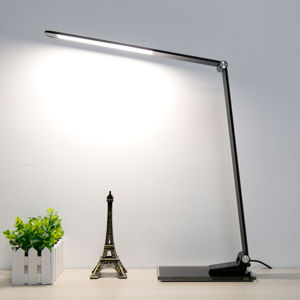 Aluminor LED stolní lampa Starglass se skleněným podstavcem