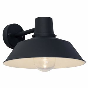 Brilliant Humphrey - černá venkovní nástěnná lampa