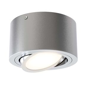 Briloner LED stropní bodové světlo Tube 7121-014 stříbrná