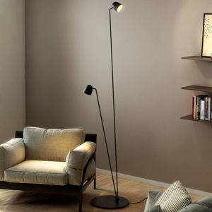 B.lux Flexibilní LED stojací lampa Speers F černá