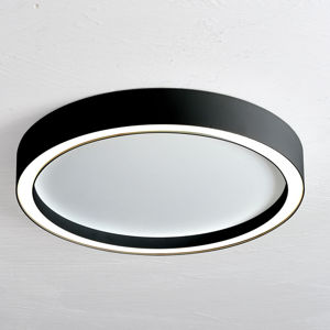 BOPP Bopp Aura LED stropní svítidlo Ø 30cm bílá/černá