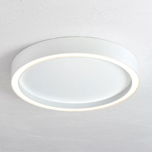 BOPP Bopp Aura LED stropní světlo Ø 40 cm bílá/bílá
