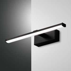Fabas Luce LED nástěnné svítidlo Nala, černé, šířka 30 cm