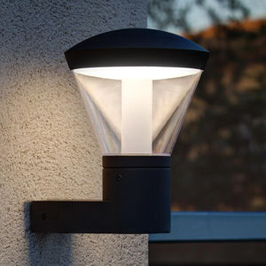 FARO BARCELONA Působivé LED venkovní nástěnné světlo Shelby