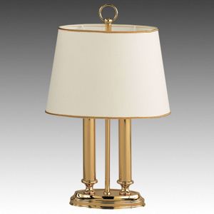 Knapstein Exkluzivní stolní lampa Queen mini, mosaz
