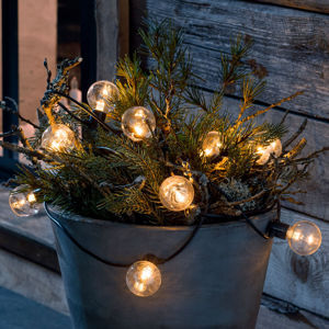Konstmide CHRISTMAS LED světelný řetěz žhavicího vlákno jantar 10x