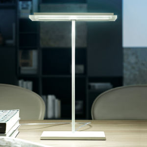 Linea Light Plochá LED stolní lampa Dublight LED
