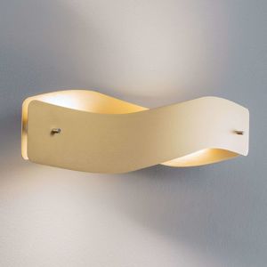 Lucande Lucande Lian LED nástěnné světlo, mosaz