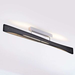 Lucande Lucande Lian LED stropní světlo, černé, hliník