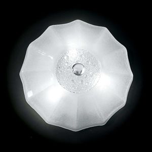 Novaresi Bílé stropní světlo Monja, 50 cm