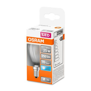 OSRAM OSRAM Classic P LED žárovka E14 2,5W 4 000 K matná