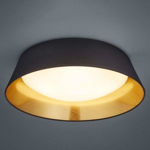 Reality Leuchten Černozlaté - kulaté LED stropní svítidlo Ponts