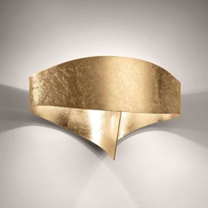 Selene Zlaté designové nástěnné světlo Scudo