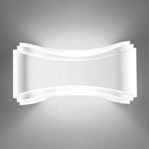 Selene LED designové nástěnné světlo Ionica v bílé barvě