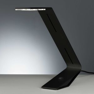 TECNOLUMEN TECNOLUMEN Flad - stolní lampa LED, černá