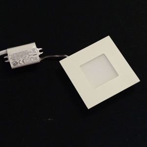 Heitronic Bílé LED podhledové svítidlo Klaus pro rámečky