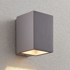 Lindby LED venkovní světlo Cataleya, beton, 12x16 cm
