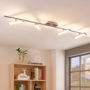 Lindby Pilou - čtyřbodové LED stropní světlo, stmívatelné