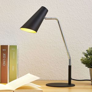 Lucande Lucande Wibke stolní lampa v černé barvě