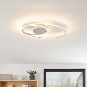 Lindby Lindby Xenias LED stropní světlo, bílá, 49 x 30 cm