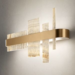 Masiero Designové nástěnné světlo Honicé s LED, 65 cm