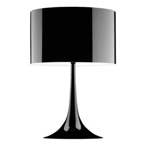 FLOS FLOS Spun Light T1 - černá stolní lampa