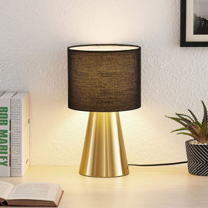 Lindby Lindby Erantie stolní lampa v černé/mosazi