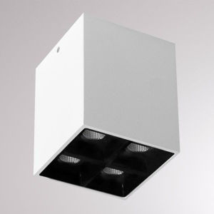LOUM LOUM Liro LED stropní spot bílá/černá 34° 3 000K