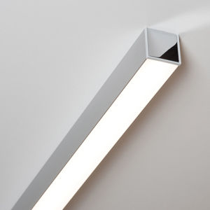 Molto Luce Ride LED stropní světlo hliník eloxovaný, 85,7 cm